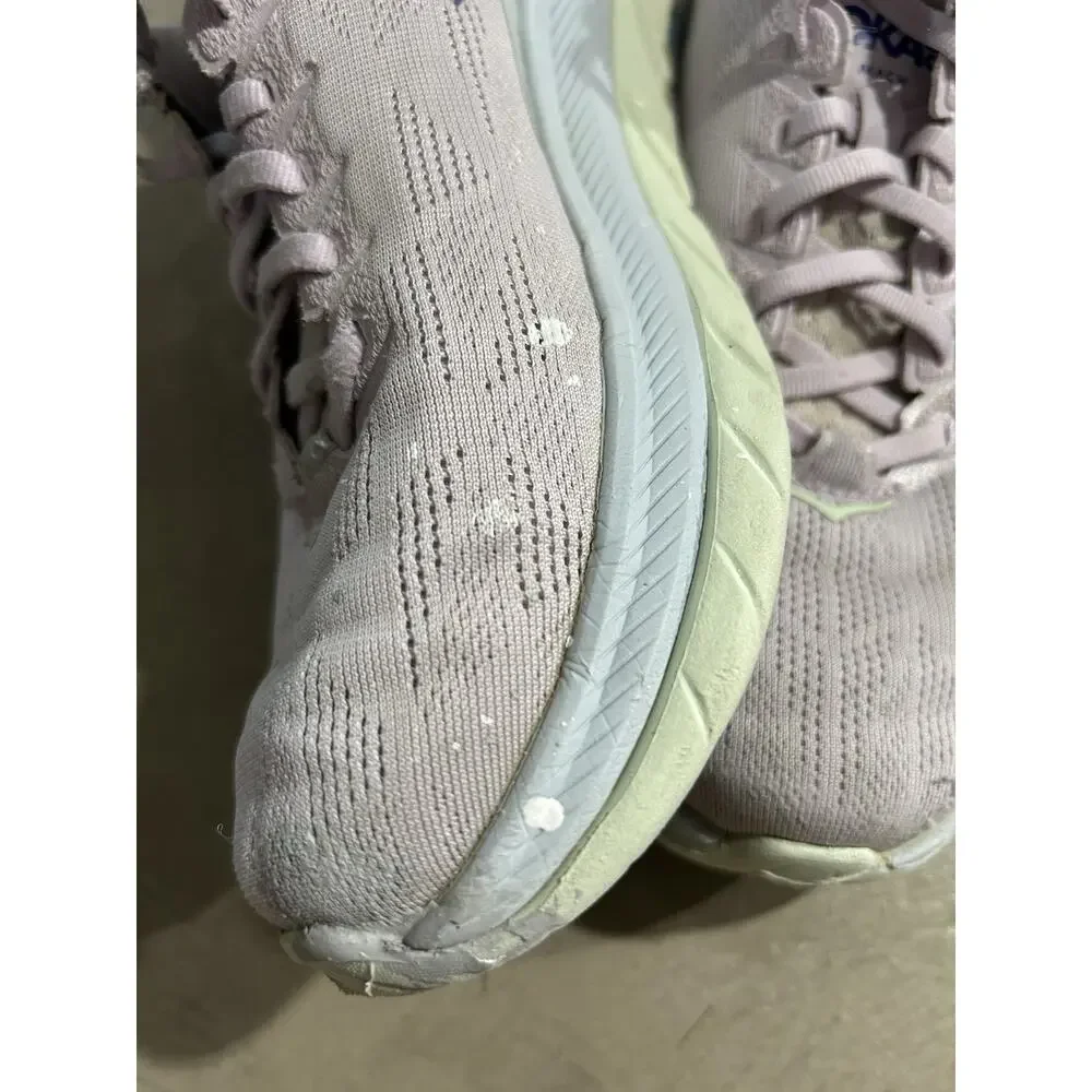 Hoka One One Shoes Womens Size 8B Mach 4 Orchid Running Sneakers 1113529 OHIB